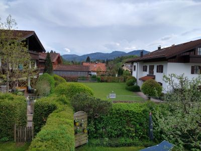 Blick vom Balkon