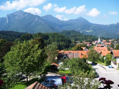 Aussicht vom Balkon