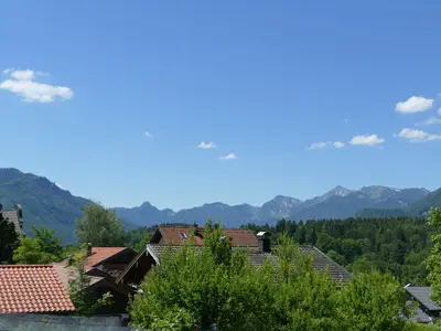 Aussicht vom Balkon
