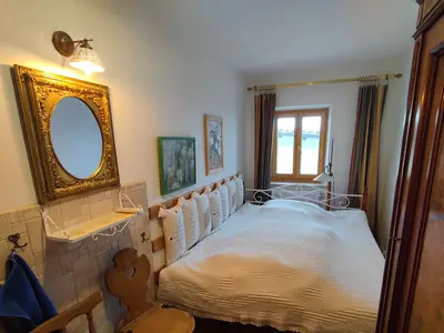 Kleines Schlafzimmer der Ferienwohnung