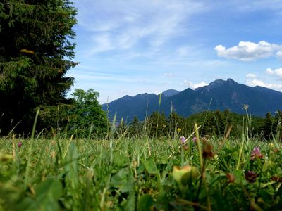 Auf dem Weg zur Rachelalm