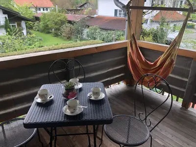 überdachter Balkon,  "Lieblingsplatz"