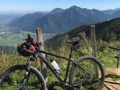 Radtour auf die Hochplatte