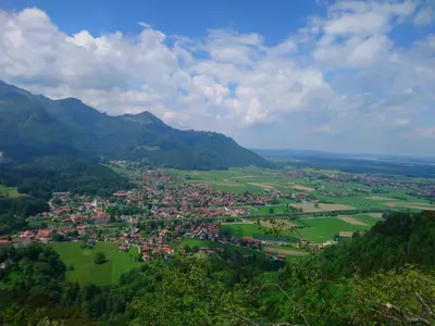 Marquartstein vom oben