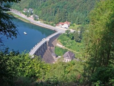 Blick auf den Diemelsee