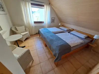 BEDROOM, INSIDE, OUTSIDE