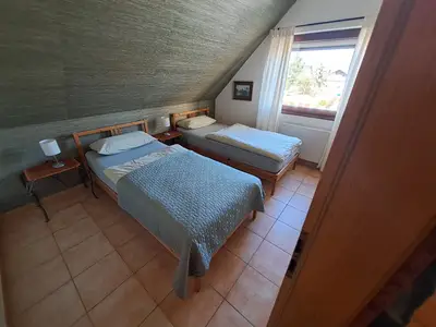 BEDROOM, INSIDE, OUTSIDE