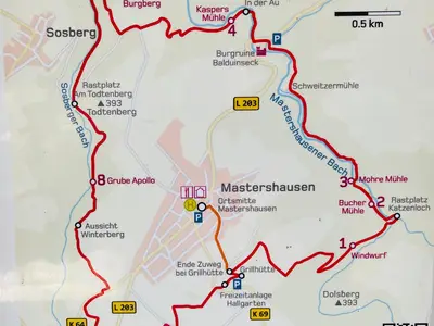 Ferienwohnung für 2 Personen (50 m²) in Mastershausen 3/10