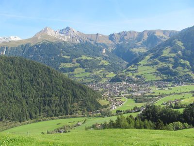 Aussicht auf Matrei im Sommer