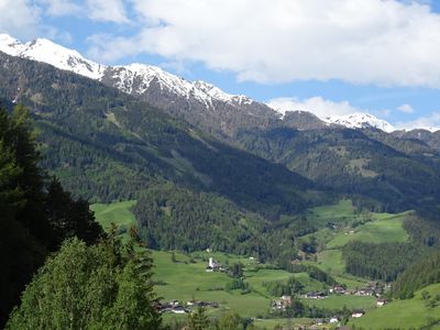 Blick vom Balkon