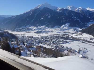 Ausblick vom Balkon