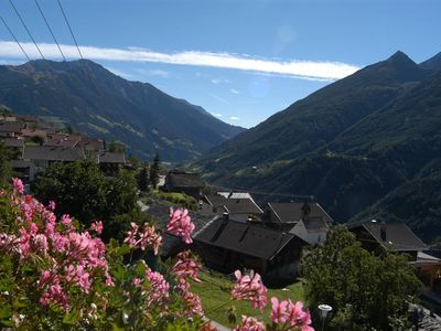 Dorfblick vom Balkon