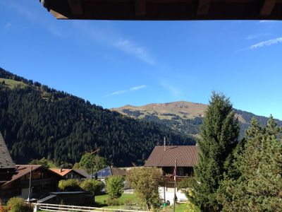 aussicht vom balkon