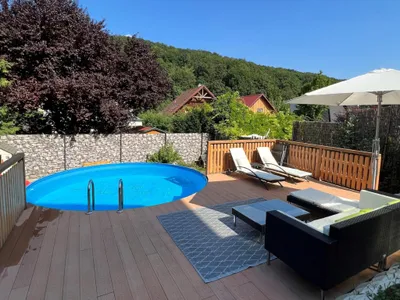 Pool des Ferienhauses