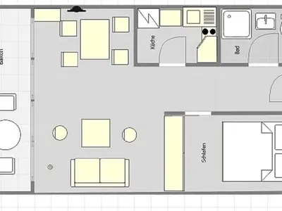 Ferienwohnung für 3 Personen (45 m²) in Maurach am Achensee 10/10