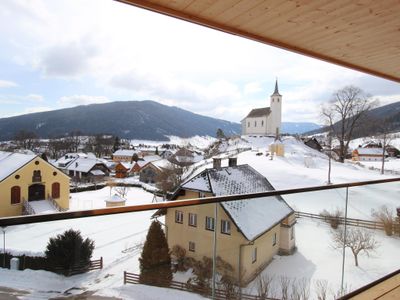 Aussicht vom Ferienhaus [Winter]