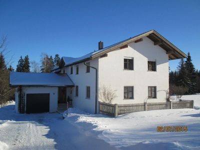 Haus im Winter