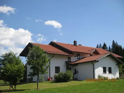 Haus im Sommer