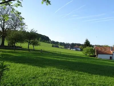 Blick aus Ferienhaus