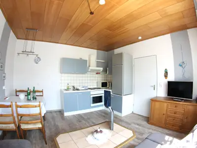 KITCHEN, INSIDE, OUTSIDE