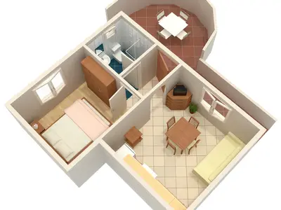 Ferienwohnung für 4 Personen (36 m²) in Medulin 7/10