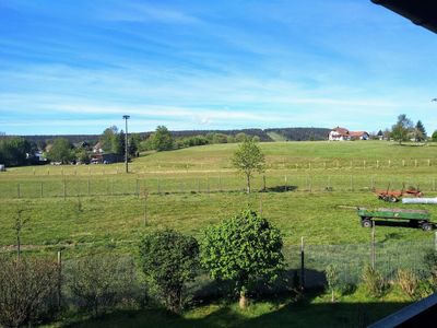 Freier Blick vom Balkon aus