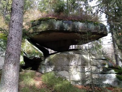 Granitfelsen am Fichtelsee