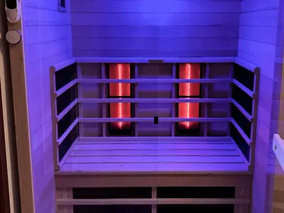 Farblichttherapie in der Sauna