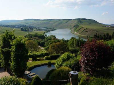 Blick vom Landhaus Eller ins Moseltal