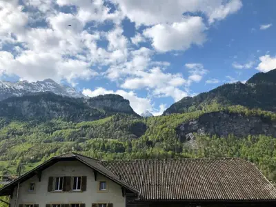 Aussicht vom Balkon