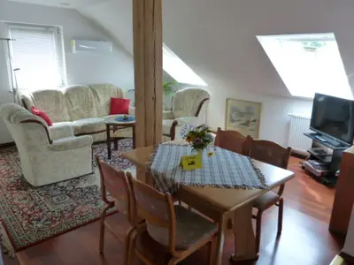 Fewo 1 Wohnzimmer