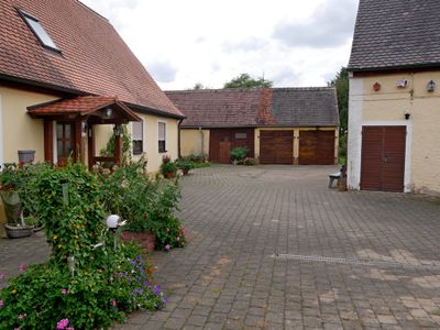 Hoffläche der FeWo-Heidi, Haus links unbewohnt