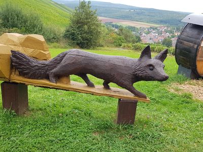 Aussicht Kirschroth mit Weinkühlung im Boden