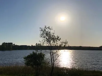 Stausee Dämmerung
