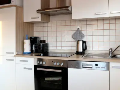 Küchenzeile - Ferienhaus Henneseeblick