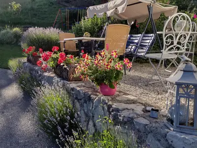 im Lavendelgarten