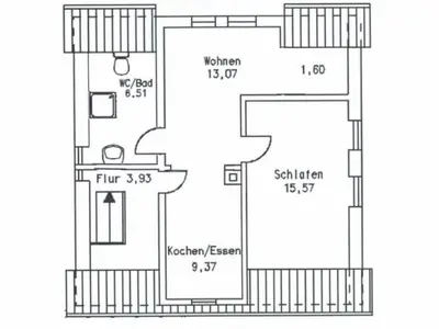 Ferienwohnung für 4 Personen (50 m²) in Michelstadt 5/10