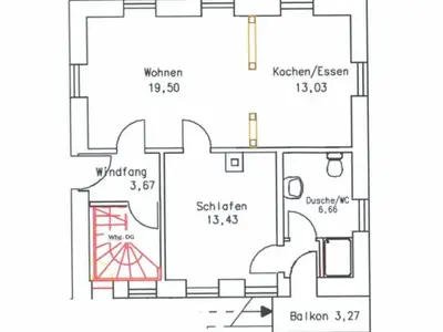 Ferienwohnung für 2 Personen (55 m²) in Michelstadt 5/10