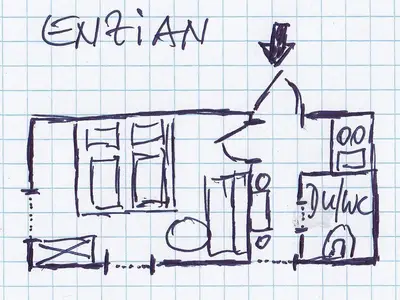 Haus-Driendl_Appartement-Enzian_Grundriss