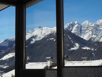Glücksplatzl Mieders Ausblick vom Sofa (2)