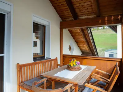 Sitzgruppe Balkon