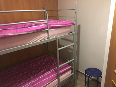 Doppelstockbett Schlafzimmer 2 (Stabil auch für Erwachsene)