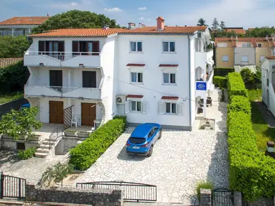 Ferienwohnung für 7 Personen (80 m²) in Milčetići 1/10