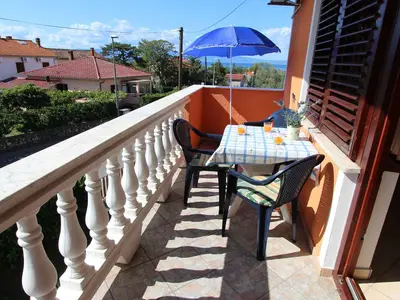 Ferienwohnung für 3 Personen (50 m²) in Milčetići 1/10