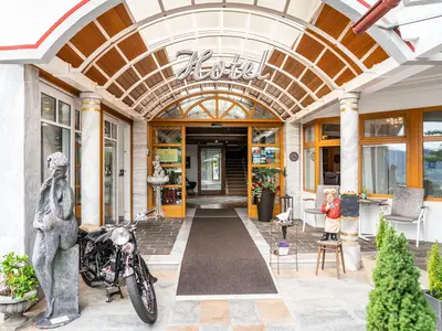 Hoteleingang - Hotel Alexanderhof