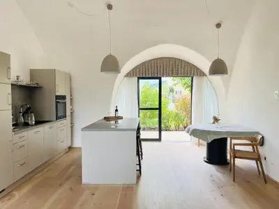 Küche und Wohnbereich