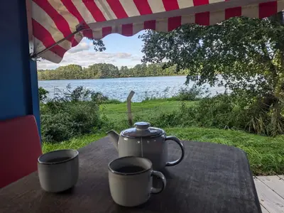 Ausblick auf den kleinen See