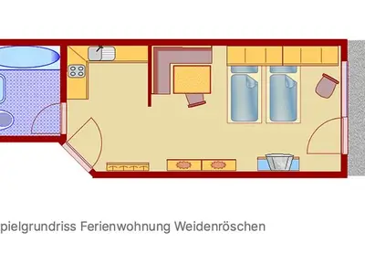 Ferienwohnung für 3 Personen (34 m²) in Missen-Wilhams 10/10
