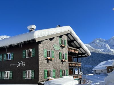 Winter im Gästehaus Fritz