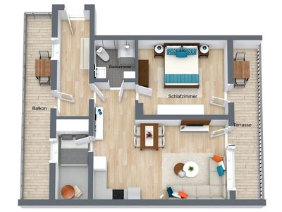 Ferienwohnung für 3 Personen (90 m²) in Mittenwald 10/10